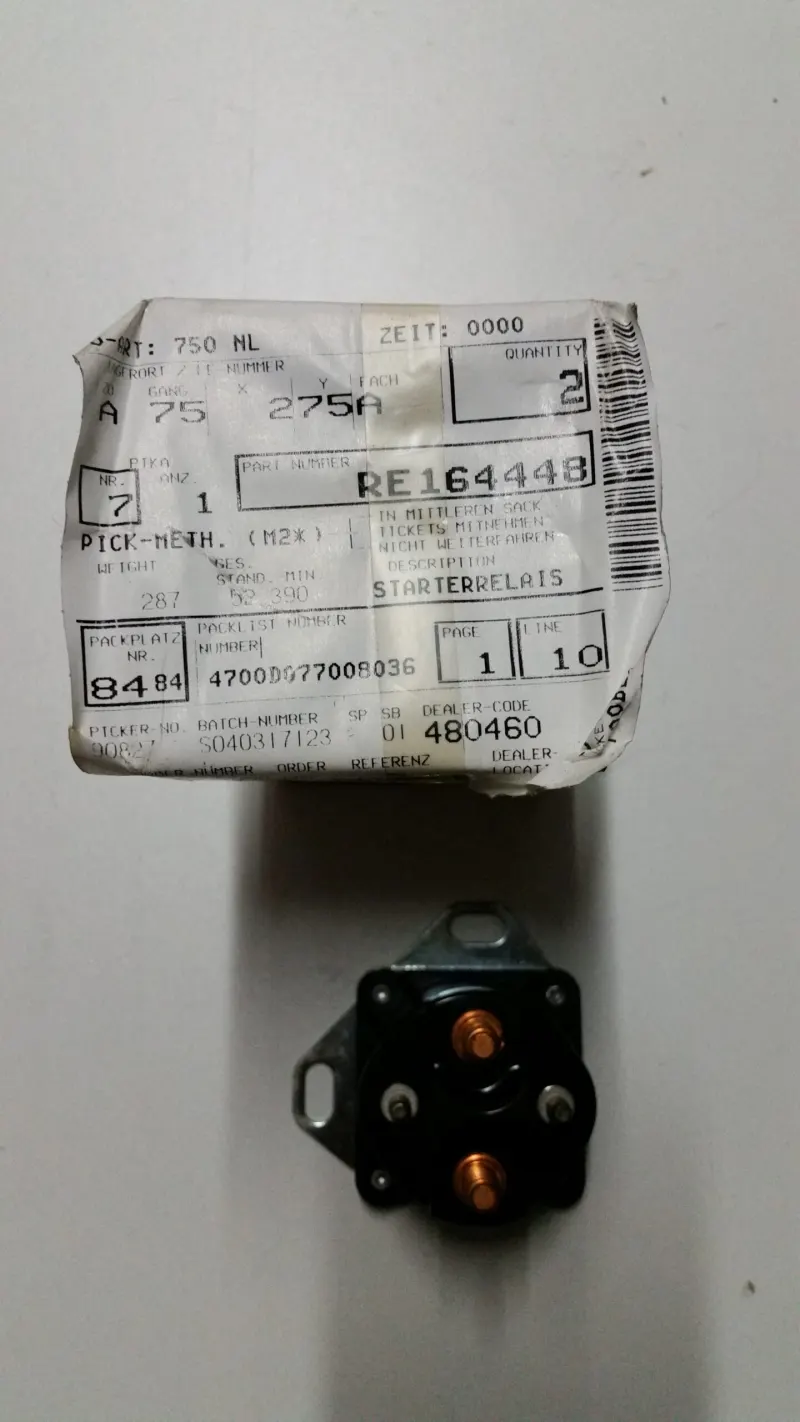 RE164448 John Deere RE164448 Relay